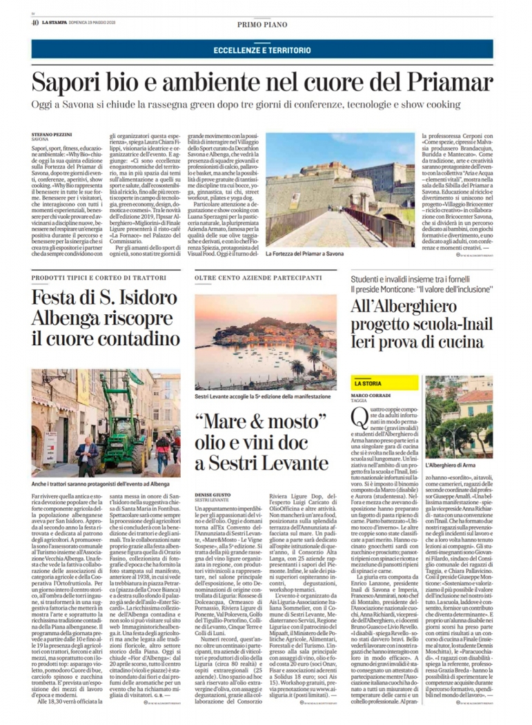 "Mare & Mosto" olio e vini doc a Sestri Levante