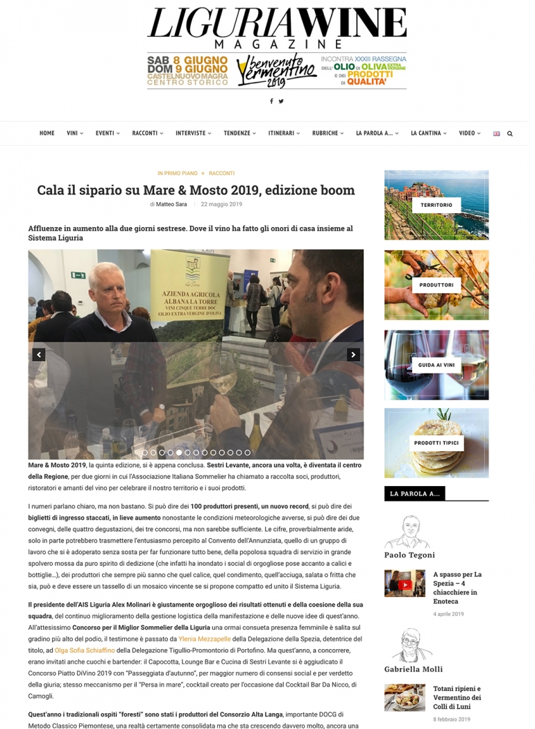Cala il sipario su Mare & Mosto 2019, edizione boom